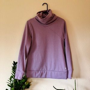 Apana Collared Lavender sweatshirt